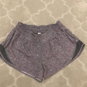 Lululemon size 6 grey shorts